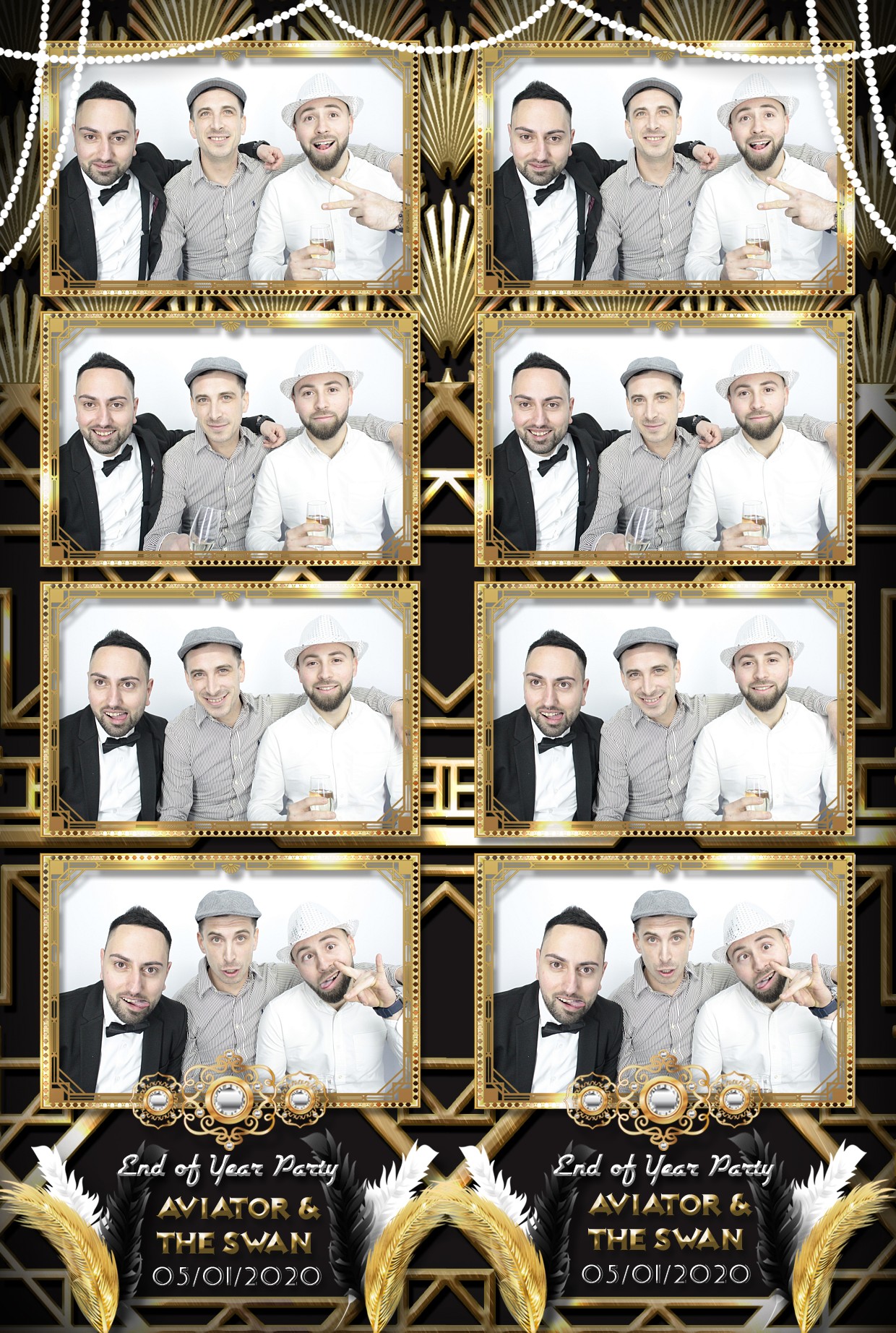 End of Year Party – Aviator  | View more photos from the event at gallery.myphotoboothexperience.co.uk/u/MyPhotoBoothExperienceLtd/End-of-Year-Party-–-Aviator